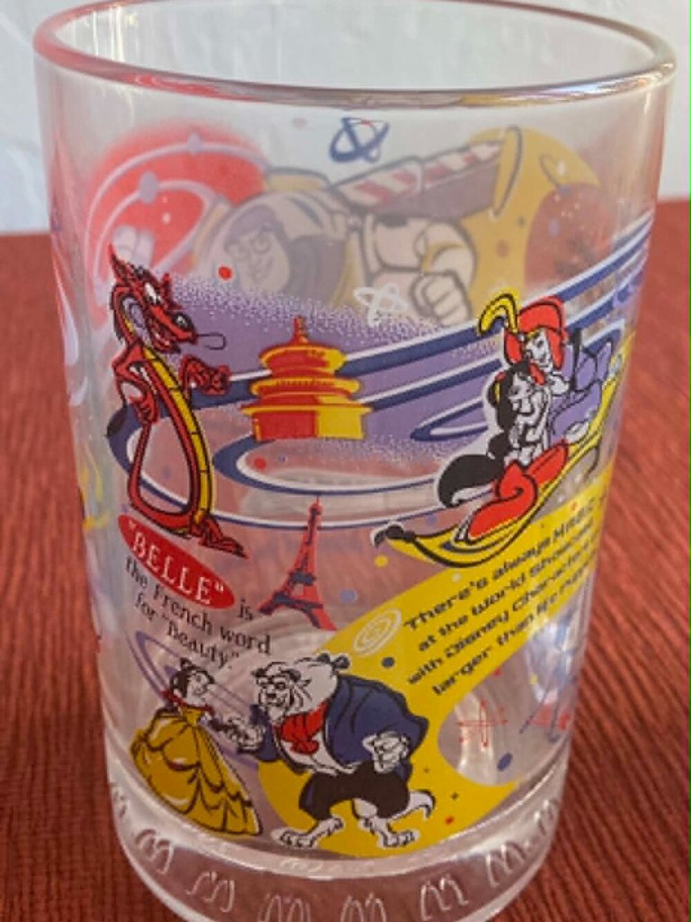 New Walt Disney McDonalds 2002 100 Years of Magic Glasses Tumblers Set of 4 - Picture 11 of 16